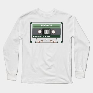 Blonde Cassette Tape Long Sleeve T-Shirt